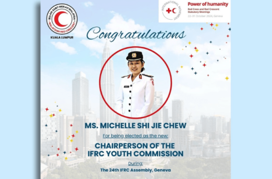 Malaysia’s Michelle Chew Elected Chair of IFRC Youth Commission