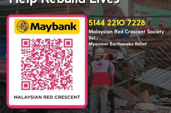 Malaysian Red Crescent Launches Emergency Appeal for Myanmar Earthquake Relief
